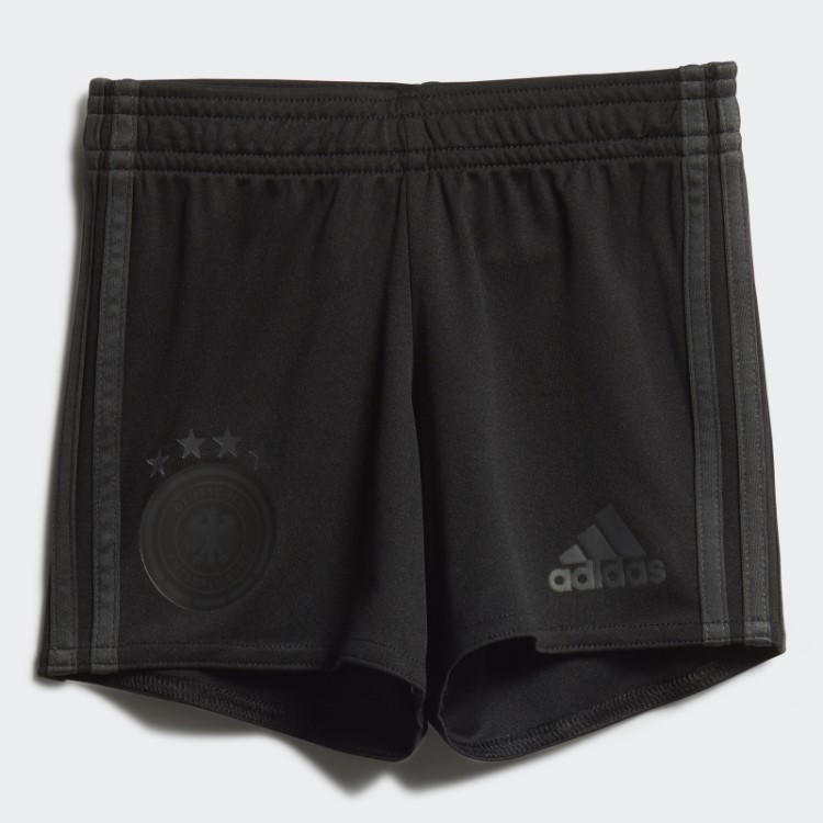 Kit De Bebê Alemanha Away Adidas Preto