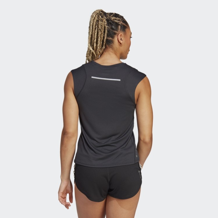 Camiseta Preta X-city Running Heat.rdy Adidas