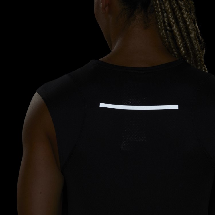 Camiseta Preta X-city Running Heat.rdy Adidas