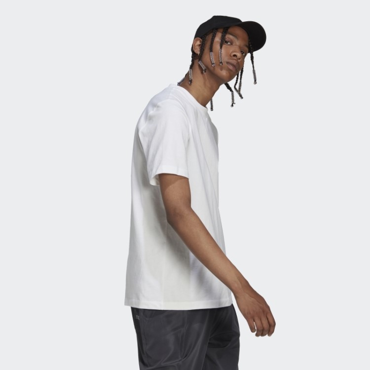 Camiseta Clássica Adidas Branca