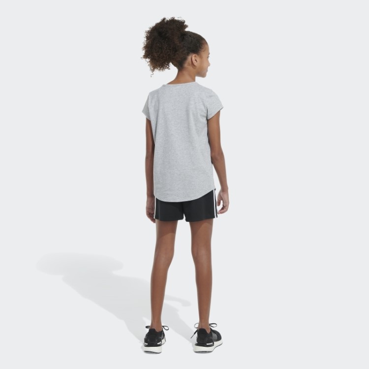 Camiseta Ss Essencial Htr Adidas Cinza Urze
