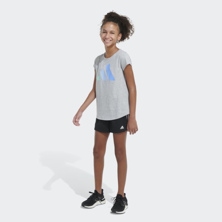 Camiseta Ss Essencial Htr Adidas Cinza Urze