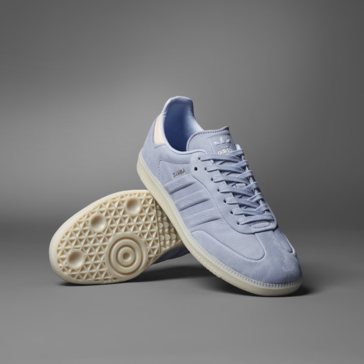 Sapato De Samba Azul Amanhecer Adidas