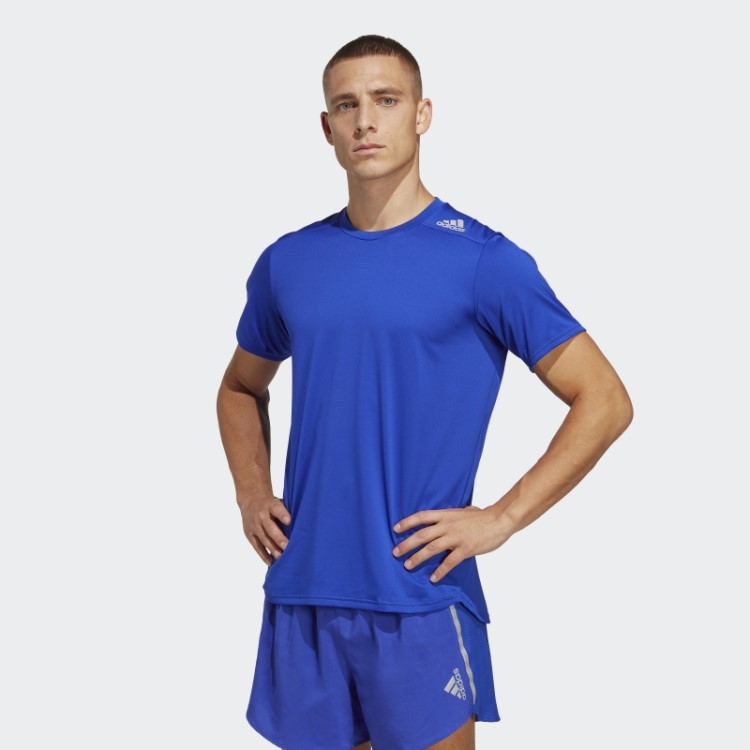 Design 4 Running Tee Azul Adidas