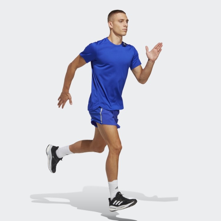 Design 4 Running Tee Azul Adidas