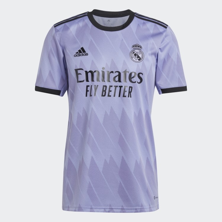 Camisa Roxa Clara Adidas Real Madrid 22/23 Away