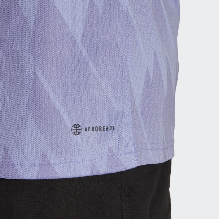 Camisa Roxa Clara Adidas Real Madrid 22/23 Away