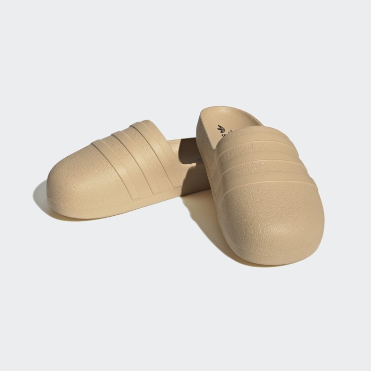 Chinelos Bege Adifom Adilette Adidas