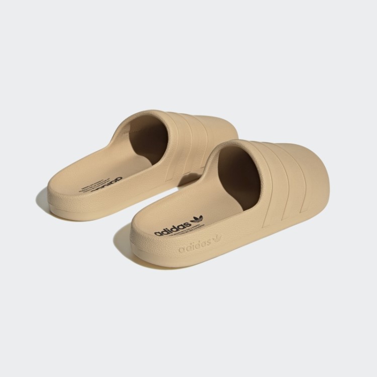 Chinelos Bege Adifom Adilette Adidas