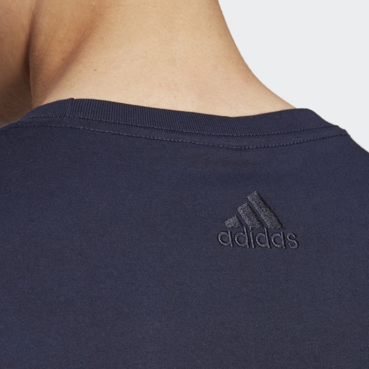 T-shirt Com Logotipo Bordado Linear E Bordado Ink Essentials Adidas