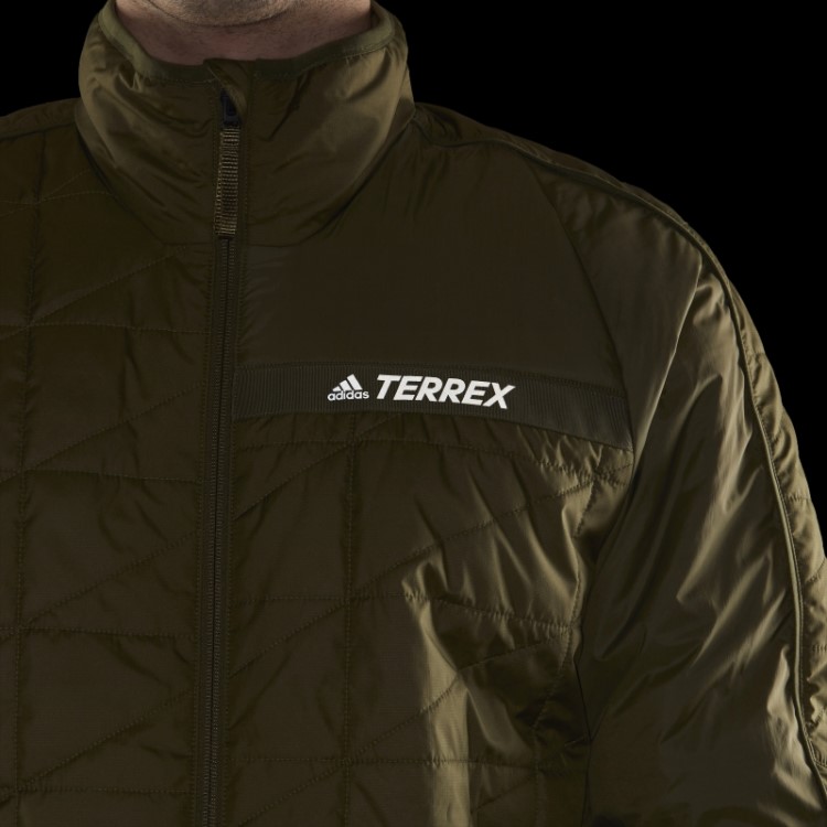 Jaqueta Terrex Com Isolamento Multisintético Olive Adidas