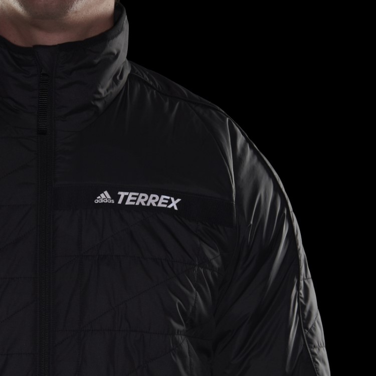 Jaqueta Multisintética Preta Adidas Terrex Com Isolamento