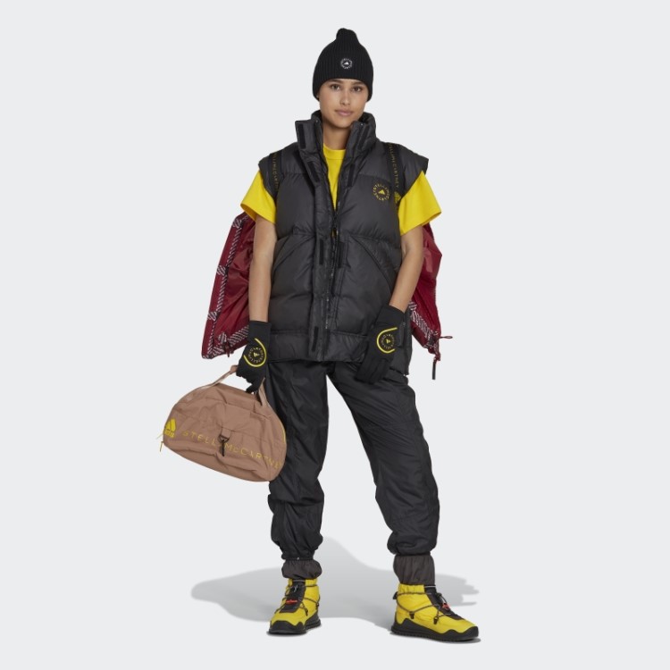 Colete De Inverno Acolchoado Preto Adidas By Stella Mccartney