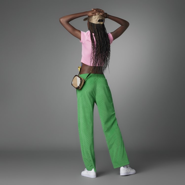 Calça De Veludo Verde Adicolor Anos 70 Adidas