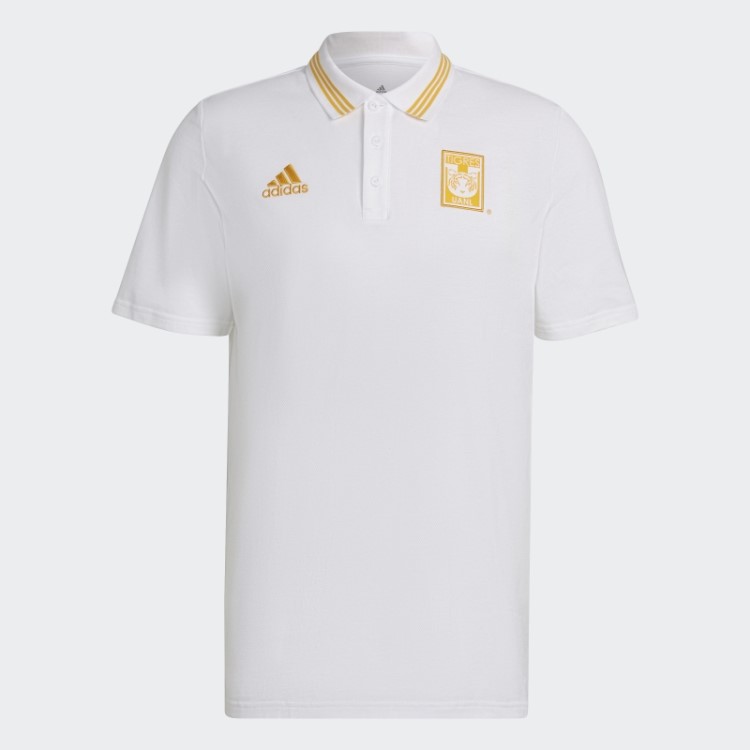 Camisa Polo Branca Tigres Uanl Adidas