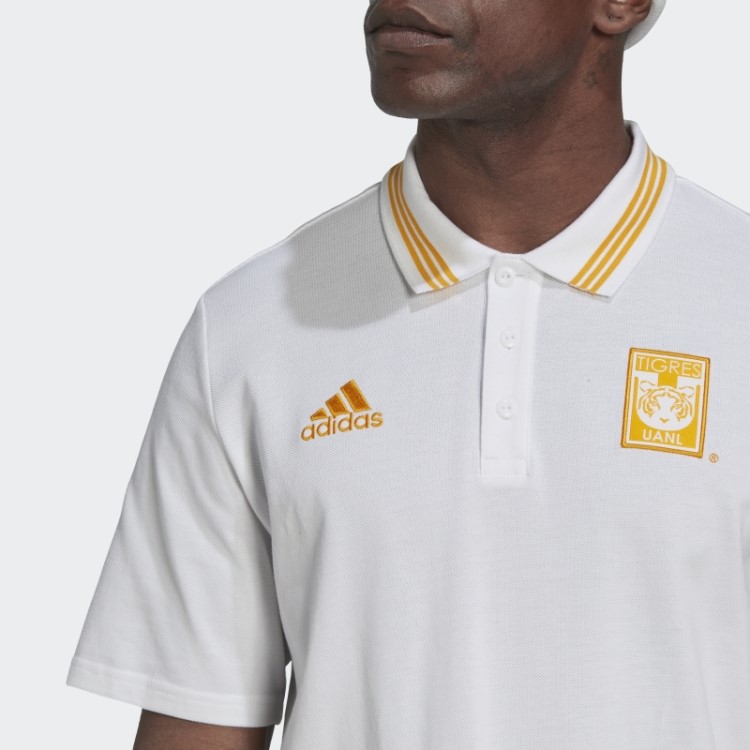 Camisa Polo Branca Tigres Uanl Adidas