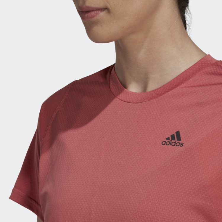 Camiseta De Corrida Vermelha Adidas Run Icons