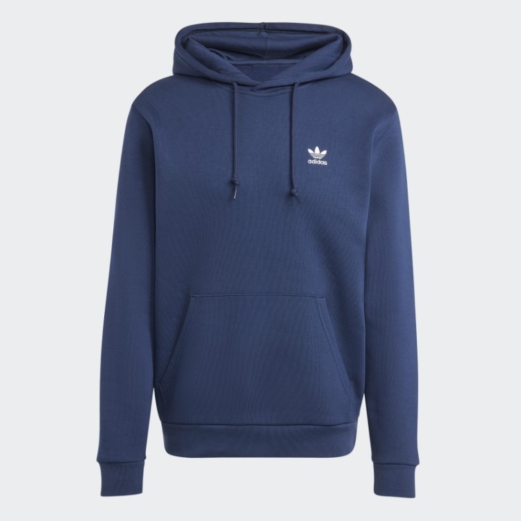 Moletom Com Capuz Trefoil Essentials Noite índigo Adidas