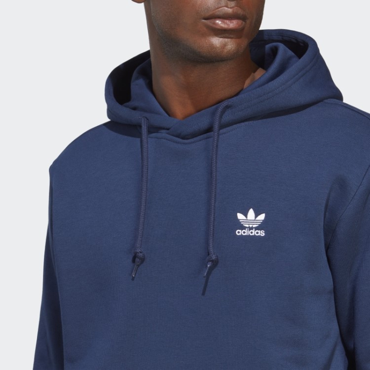 Moletom Com Capuz Trefoil Essentials Noite índigo Adidas