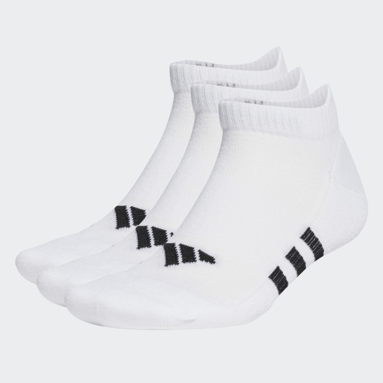 Meias Baixas Almofadadas De Desempenho 3 Pares Branco Adidas
