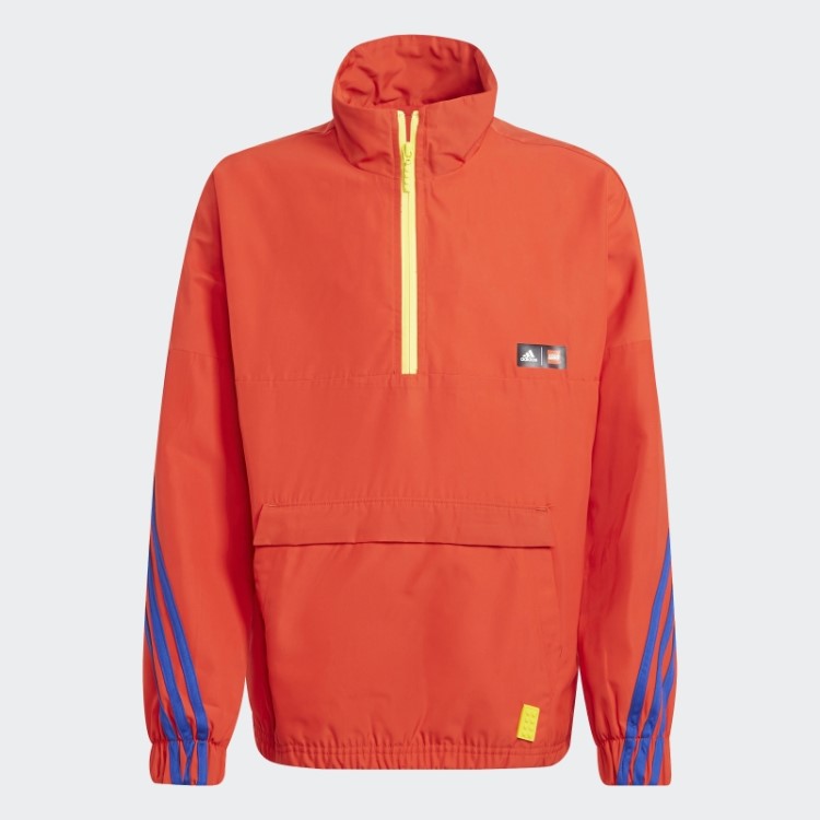 Adidas X Classic Lego Halfzip Blusão Vermelho Quente