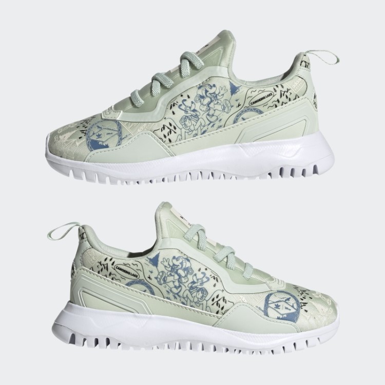 Tênis Verde Adidas X Disney Originals Flex Fashion