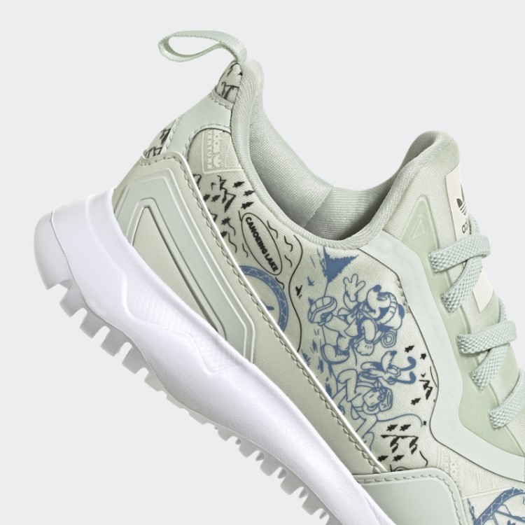 Tênis Verde Adidas X Disney Originals Flex Fashion