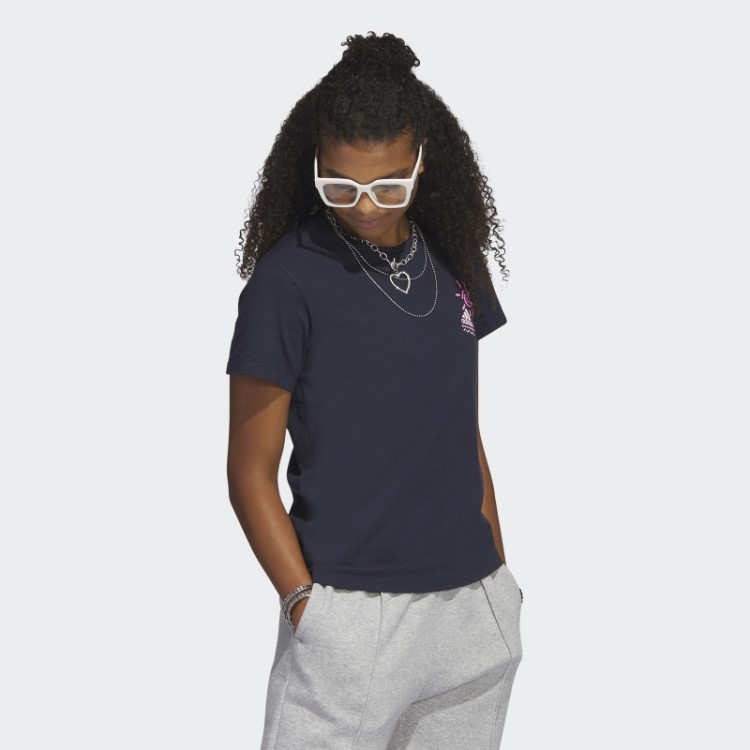 Camiseta Com Estampa De Tênis Adidas Ink