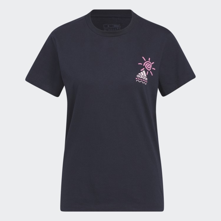Camiseta Com Estampa De Tênis Adidas Ink