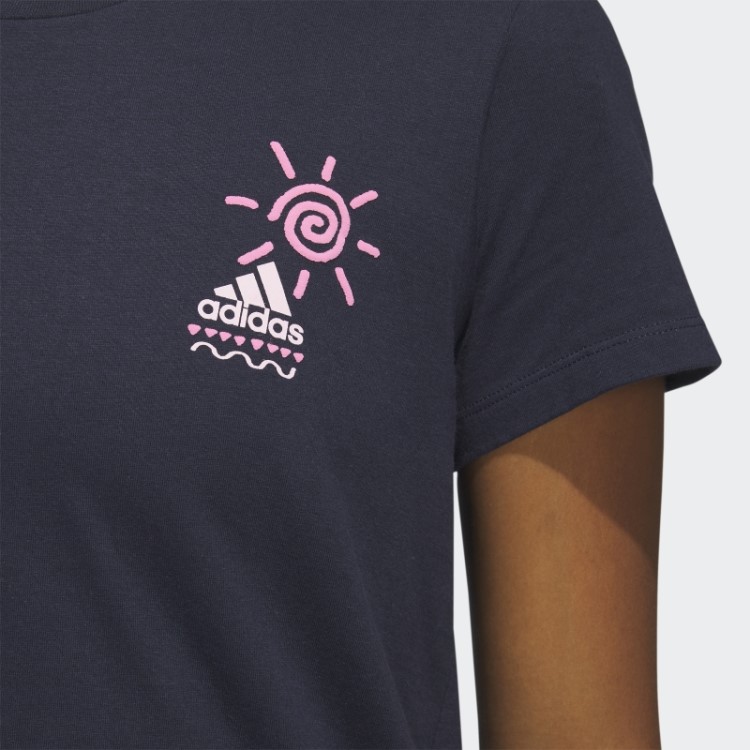 Camiseta Com Estampa De Tênis Adidas Ink