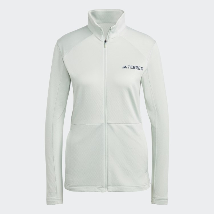 Jaqueta De Lã Multi-zip Verde Terrex Adidas