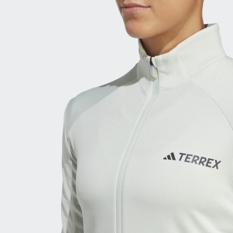 Jaqueta De Lã Multi-zip Verde Terrex Adidas