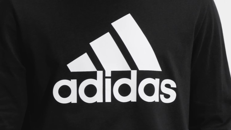 Blusa Manga Longa Essencial Adidas Preta