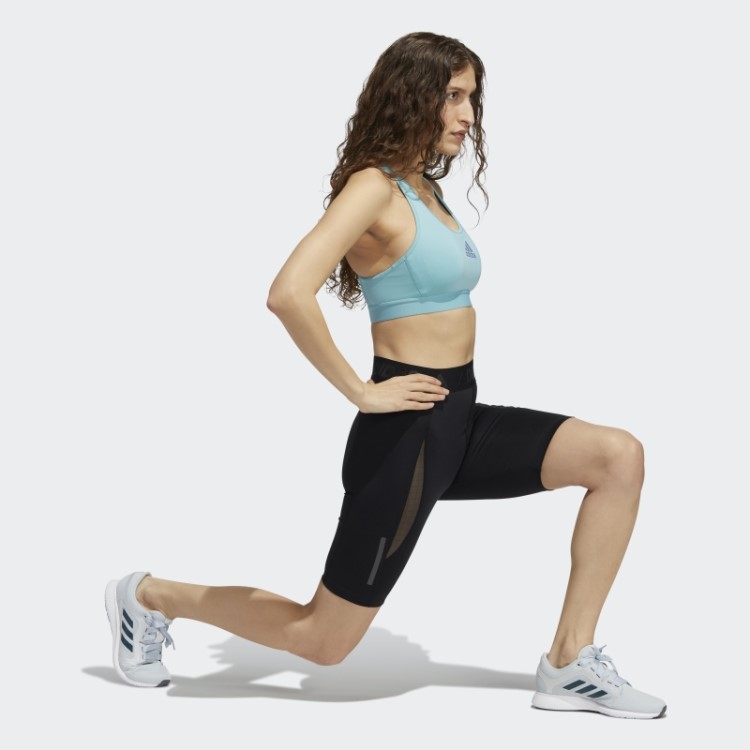 Techfit Heat.rdy Meia Calça Adidas Preta
