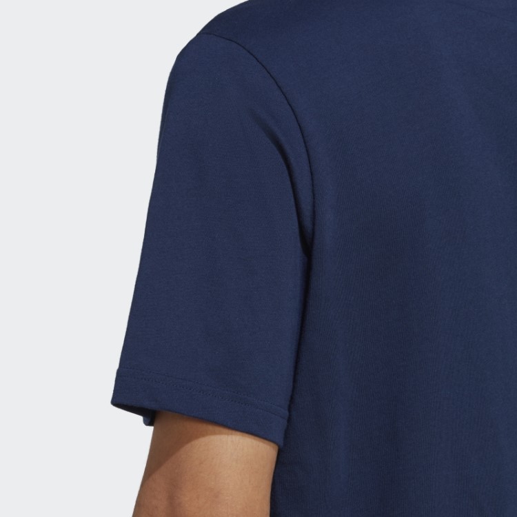 T-shirt Trefoil Essentials Adidas Night Indigo