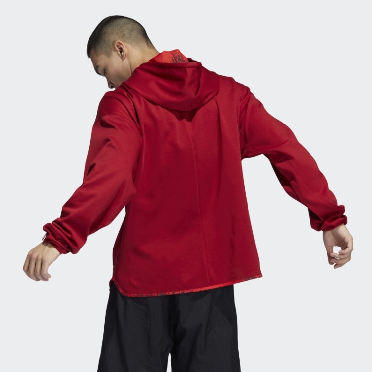 Dm Inno Moletom Vermelho Vitória Adidas