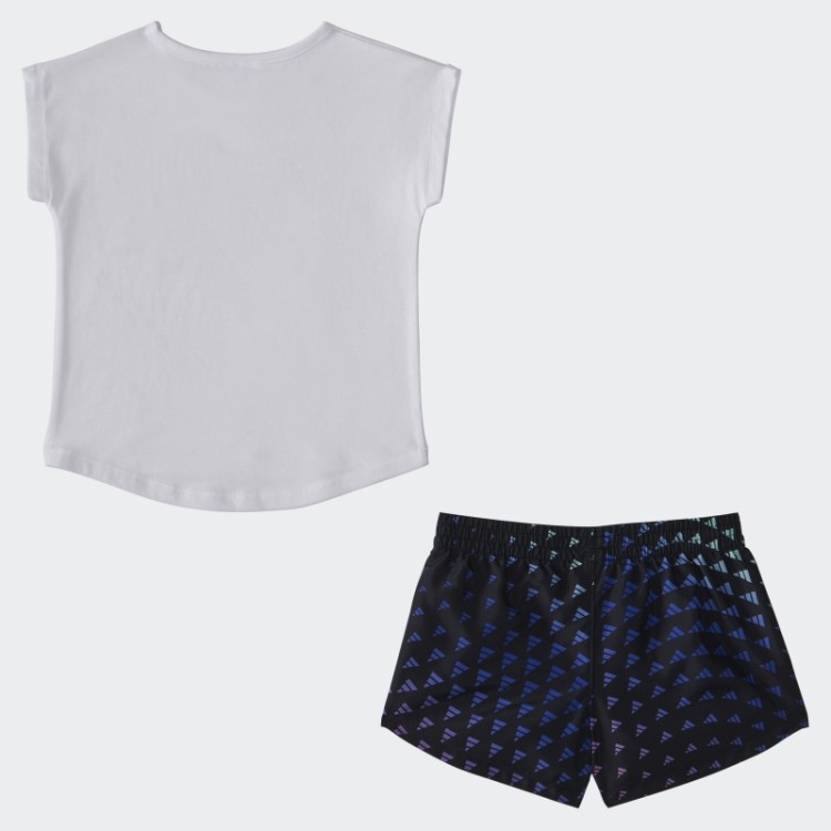 Adidas Igtank Wvn Aop Conjunto Curto Branco
