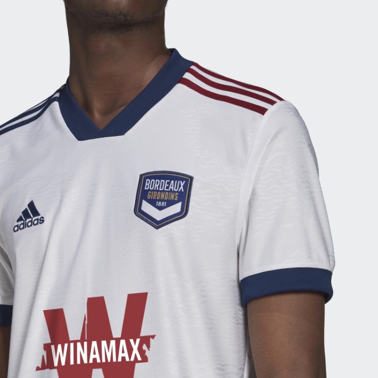 Camisa Branca Adidas Fc Girondins De Bordeaux 21/22