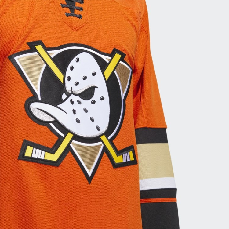 Patos Camisa Autêntica Laranja Queimada Adidas