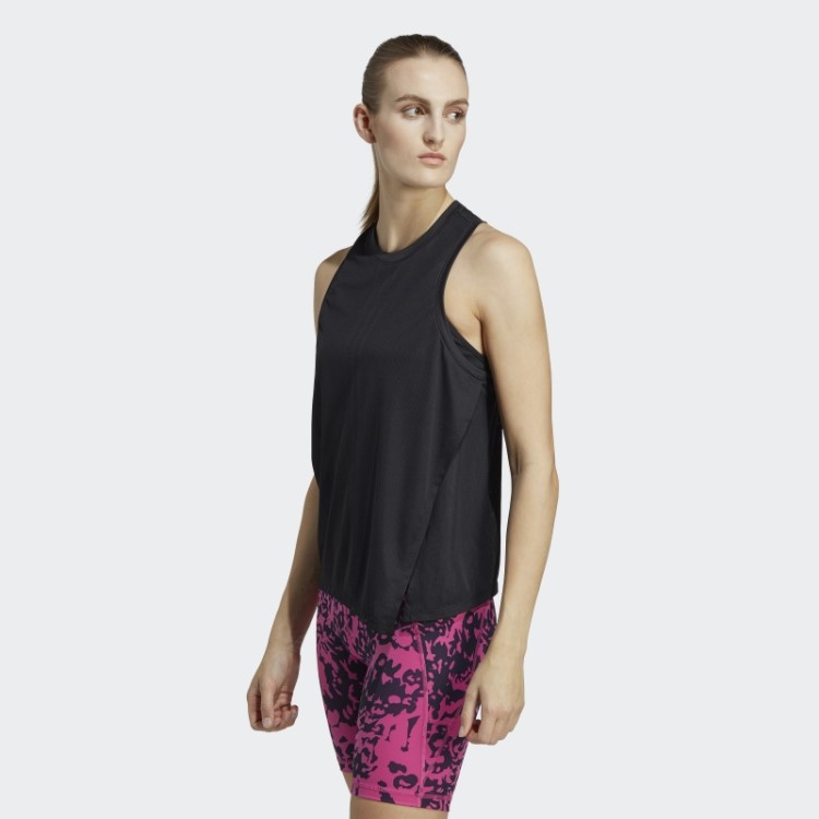 Regata De Treino Hiit Aeroready Quickburn Adidas Preta