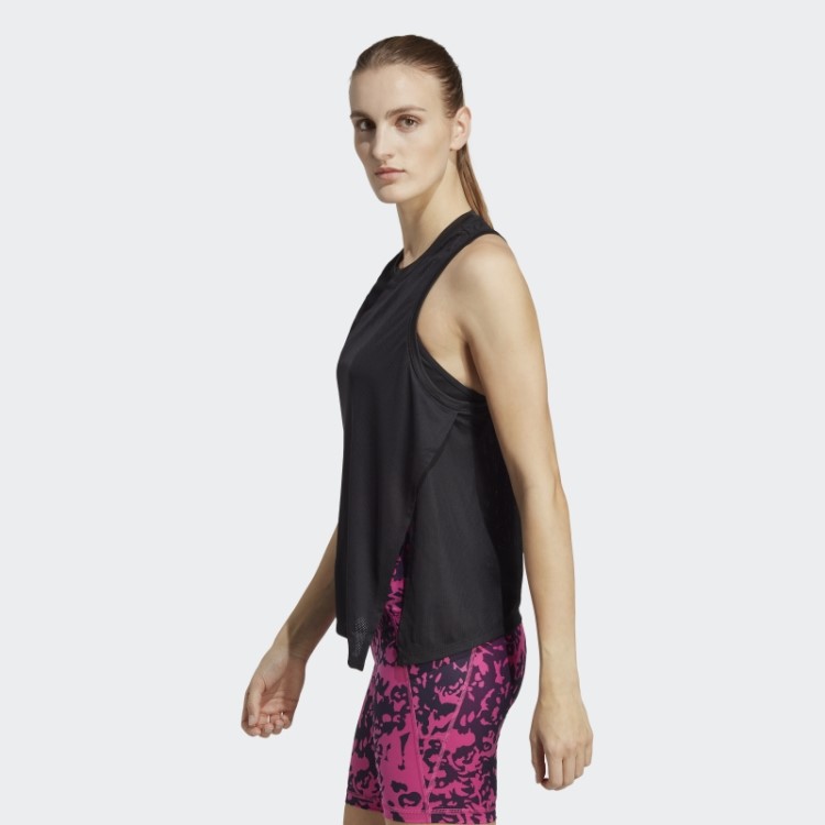 Regata De Treino Hiit Aeroready Quickburn Adidas Preta