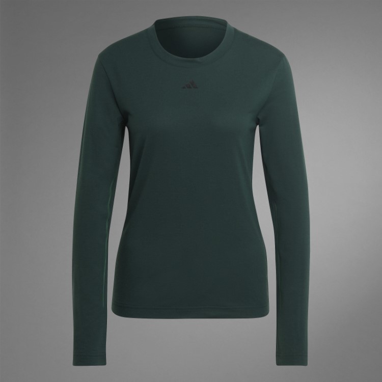 Camiseta Manga Longa Adidas Green Fashion Com Equilíbrio Autêntico