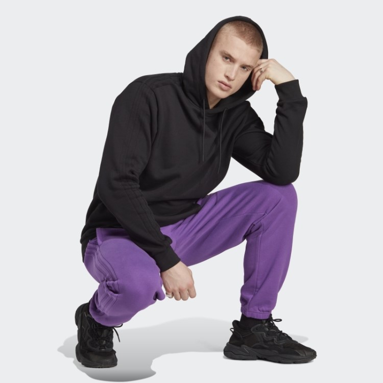 Moletom Com Capuz Preto Adidas Graphics New Age