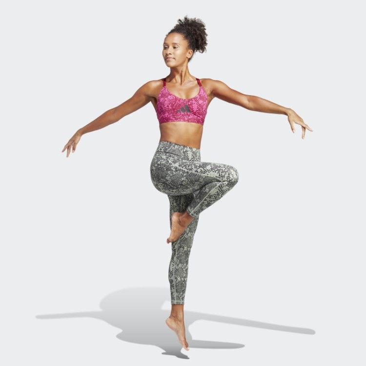 Sutiã Leve Para Treino Aeroimpact Adidas Fúcsia