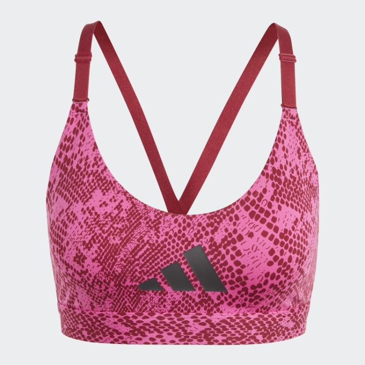 Sutiã Leve Para Treino Aeroimpact Adidas Fúcsia