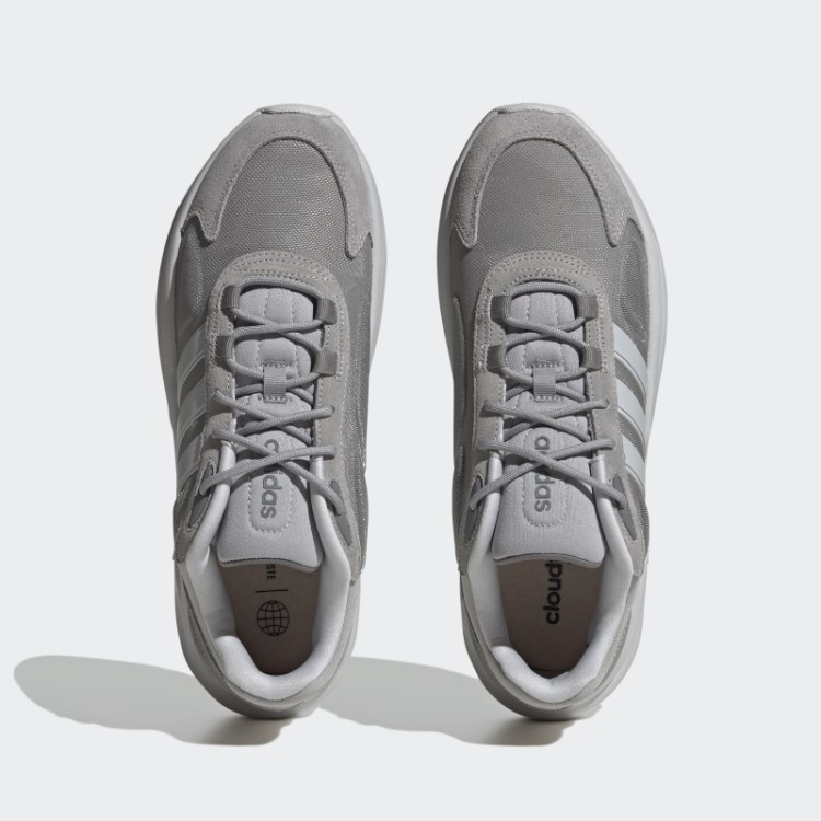 Tênis Ozelle Cloudfoam Adidas Mgh Cinza Sólido