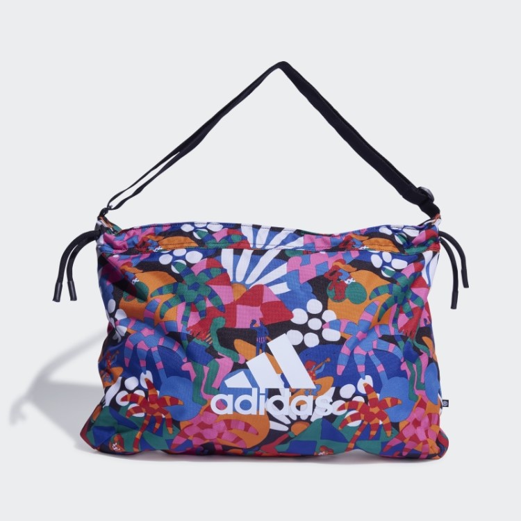 Adidas X Farm Rio Bolsa De Compras De Ombro Esportiva Sazonal Quente Multicolorida