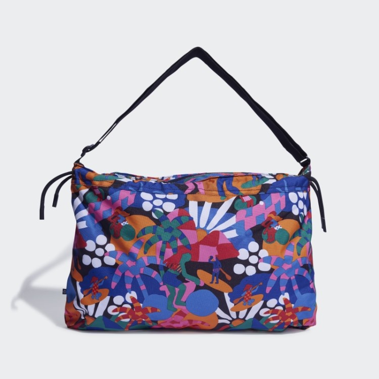 Adidas X Farm Rio Bolsa De Compras De Ombro Esportiva Sazonal Quente Multicolorida