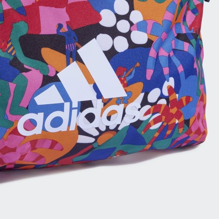 Adidas X Farm Rio Bolsa De Compras De Ombro Esportiva Sazonal Quente Multicolorida