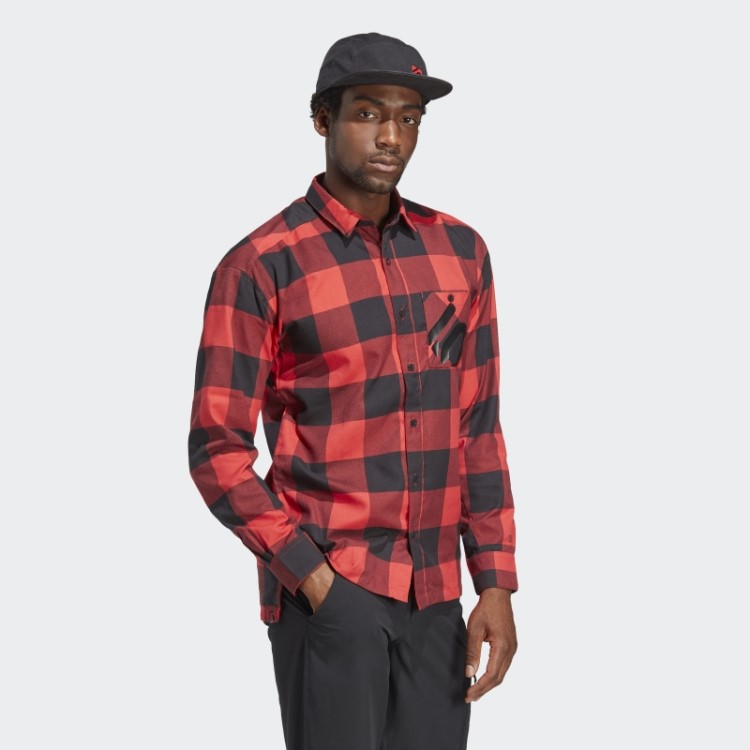 Five Ten Brand Of The Brave Camisa De Flanela (gênero Neutro) Adidas Vermelho